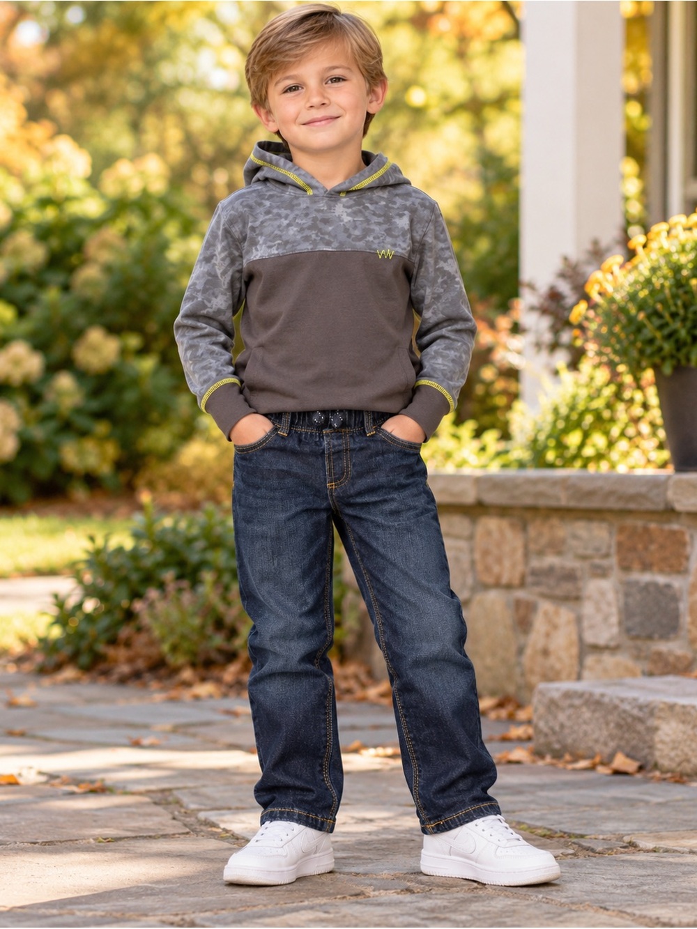 Boys Tommy Bahama Hoodie & Jumping Beans Jeans Set Size 5-6 / 6